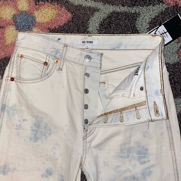 NWT RE/DONE 90s high rise loose jeans size 26 - Picture 4 of 10